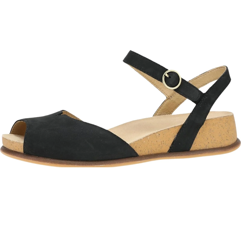 Peep Toe Low Heel Sandals