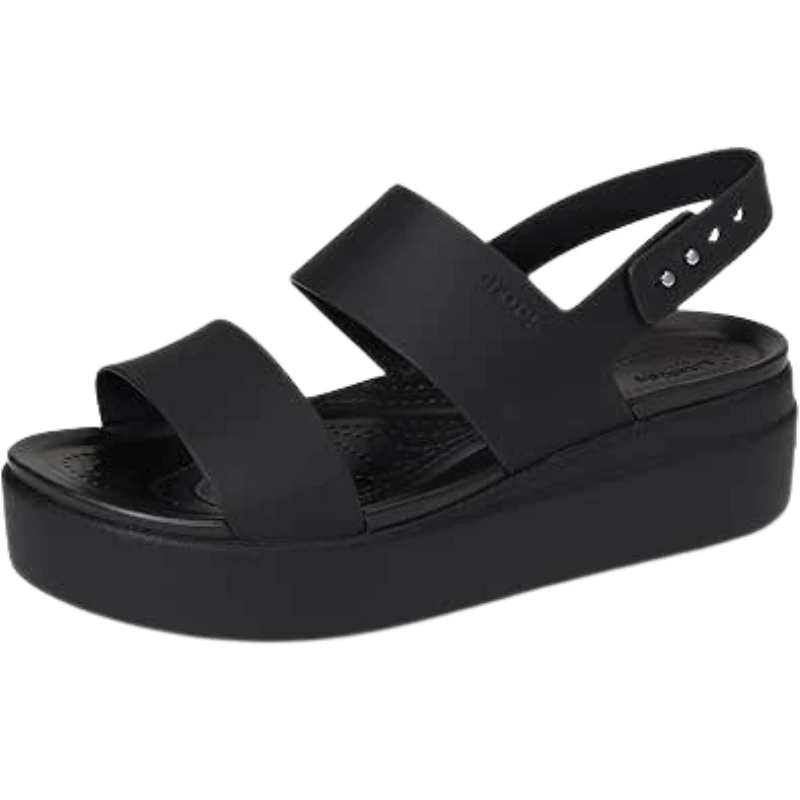 Crocs Brooklyn Low Wedge Sandal – Stylish Height with All-Day Comfort