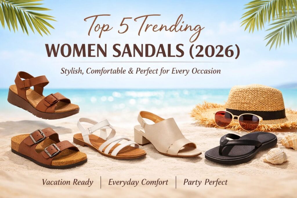 Top 5 Trending Women Sandals (2026)